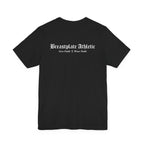 Breastplate Cross T-Shirt Cross Front Graphic & Brand Logo Back