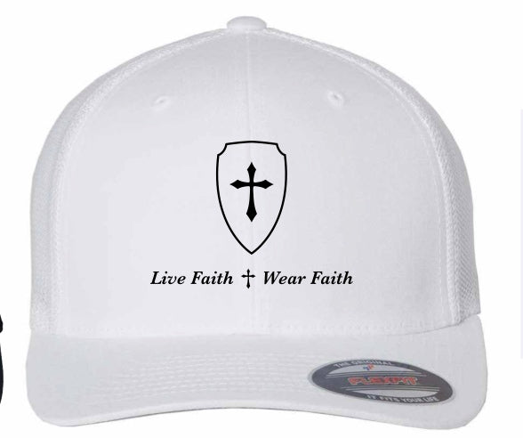 Embroidered BPA Baseball Cap - White