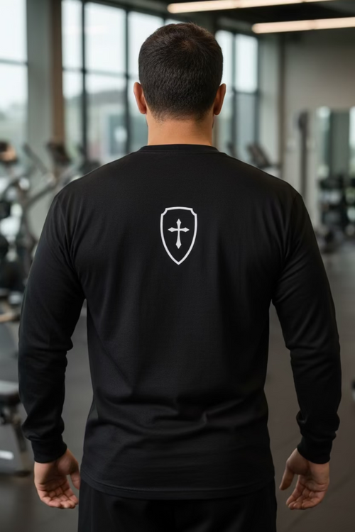 Breastplate Athletic Long Sleeve Branded Tee