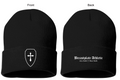 Embroidered Knit Beanie