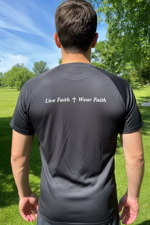 'Stand Firm' Sword & Shield Faith Shirt